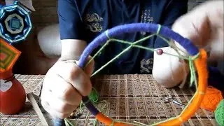 Dreamcatcher amulett megvédi alszik származó rémálmok, elpusztítja a gonosz szellemek