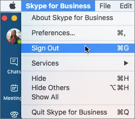 Премахване на Skype за бизнес - офис бюро