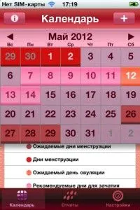 місячних