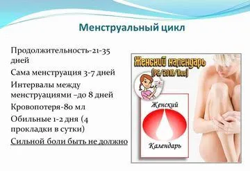 місячних