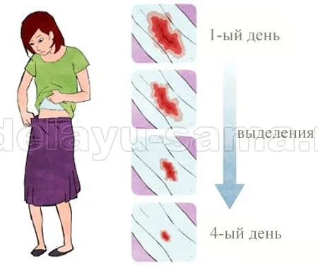 місячних