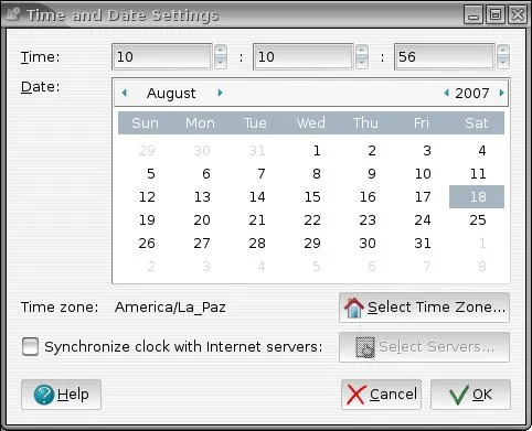 Állítsa be a linux rendszer időt, dátumot és az időzónát a parancssorból vagy gnome,