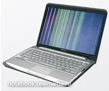 Вертикалните и хоризонтални ивици на екрана на лаптопа, а има и бели или черни ивици и
