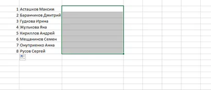 Lista drop-down în Excel 2010-2013, Departamentul IT