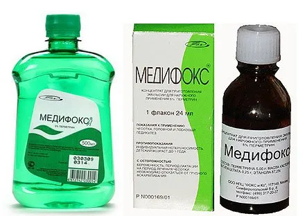 Medifoks от въшки и прегледи на употребата му