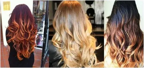 Боядисване balayage на тъмна коса техника процедура у дома