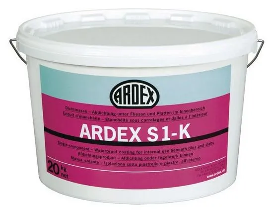 Уплътнителна смес (уплътнител) за бетонови подове ARDEX S 1-K