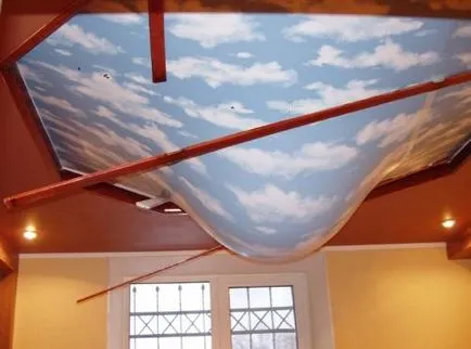 Водата в опънати тавани