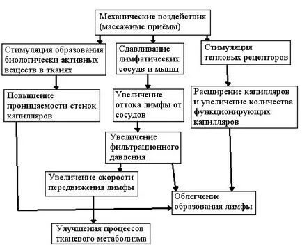 Ефект на масаж на човешкото тяло