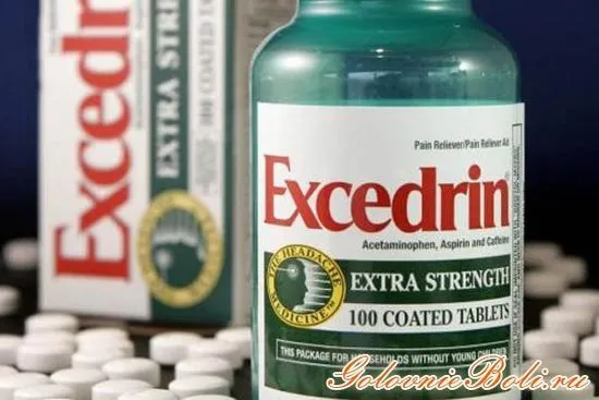 Excedrin от мигрена инструкции за употреба и лечение