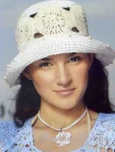 pălării tricotate pentru vara pentru femei