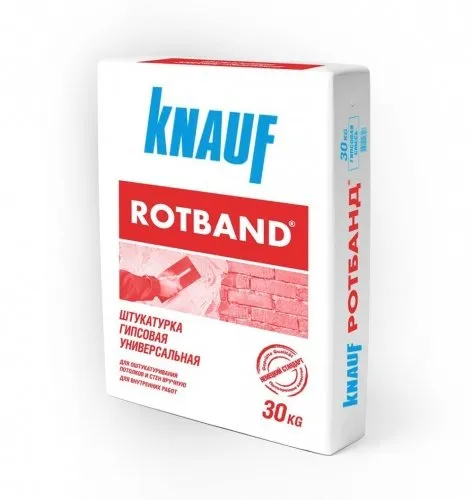 Гипсова мазилка Knauf Rotband - описание и характеристики