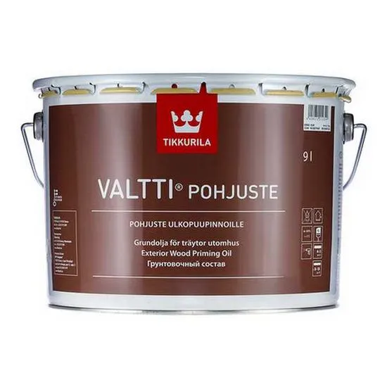 TIKKURILA VALTTI-POHJUSTE (TIKKURILA VALTTI-POHJUSTE) шлифовъчен антисептик за дърво инструкции за употреба