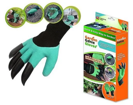 Garden Genie Gloves са незаменим помощник в градината и градината