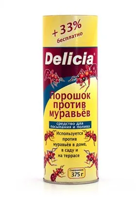 Наслада от мравки. Прах от мравки Delicia