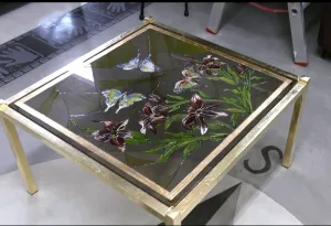 Arta de masă pictura, cum să lucreze cu Patala, pictura vitralii, tehnica