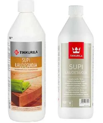 Масло SUPI shelfСУПИ LAUDESUOJA от финландската фирма Tikkurila, инструкции за приложение и грижи