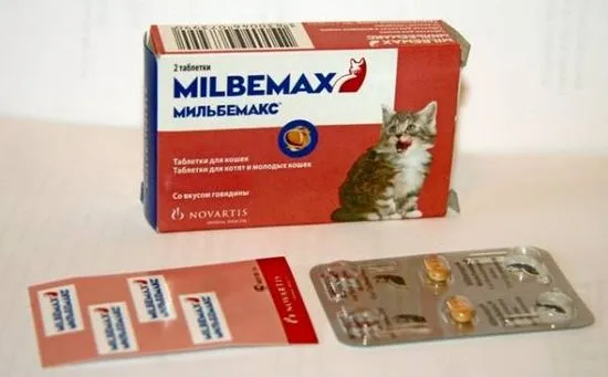 Milbemax за котки - преглед на лекарството