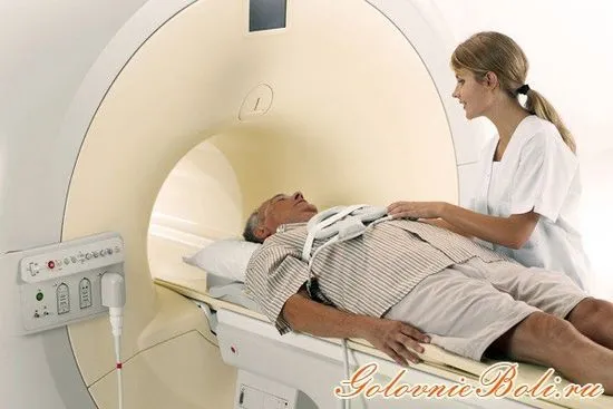 MRI на мозъка (магнитен резонанс)