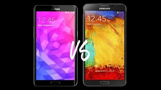 Samsung Galaxy Note 4 срещу Samsung Galaxy Note 3