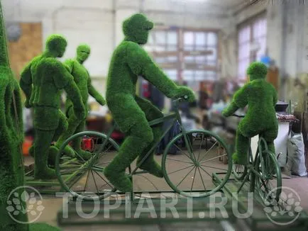 Зелени фигури в зелено скулптура на spb- zakaz- Topiary в София - градински продукти