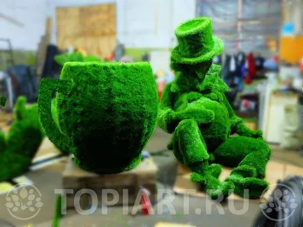 Зелени фигури в зелено скулптура на spb- zakaz- Topiary в София - градински продукти