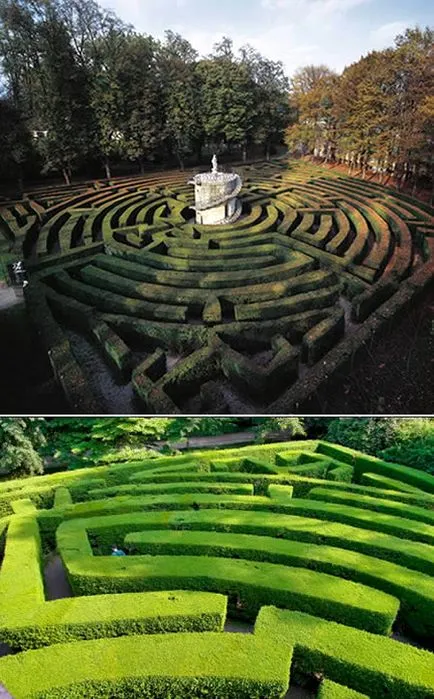 Híres Labyrinth of the World, I és kerttervezés