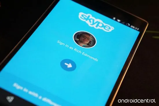 Как да промените паролата си в Skype на Android