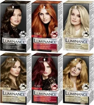 Paleta de culori Schwarzkopf Luminance (Schwarzkopf Luminance), vopsea de păr. Recenzii, pret