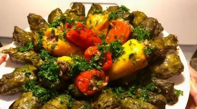 Dolma в гроздови листа 10 класически рецепти за готвене у дома