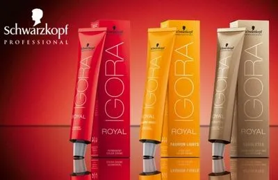 Бои за коса Igora Royal Schwarzkopf. Палитра, нюанси, инструкции за боядисване