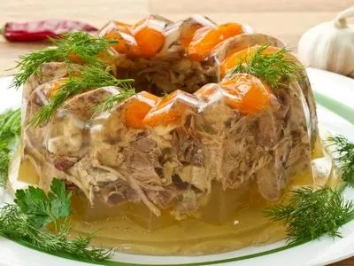 Пилешки холодец с желатин прости и вкусни рецепти