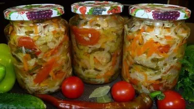 Зелева салата за зимата много вкусни рецепти в буркан