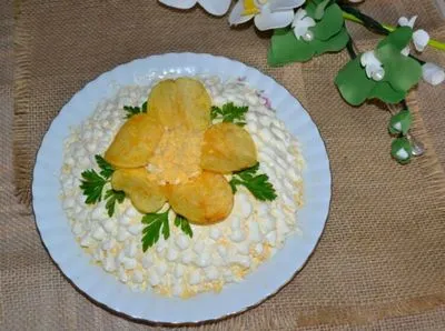 Salata de orhidee cu chipsuri este cea mai delicioasa reteta