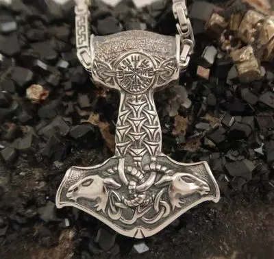 Amulet Ciocanul lui Thor, semnificația amuletei printre slavi, un talisman din oțel inoxidabil pentru bărbați