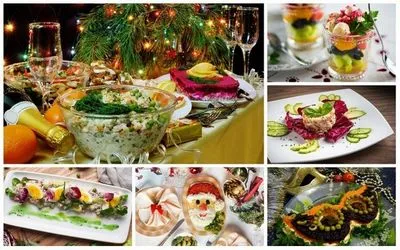 Salate simple și delicioase pentru Anul Nou 2022 pentru masa festivă