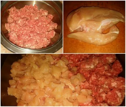 Stoc de friteli de carne, reteta foto