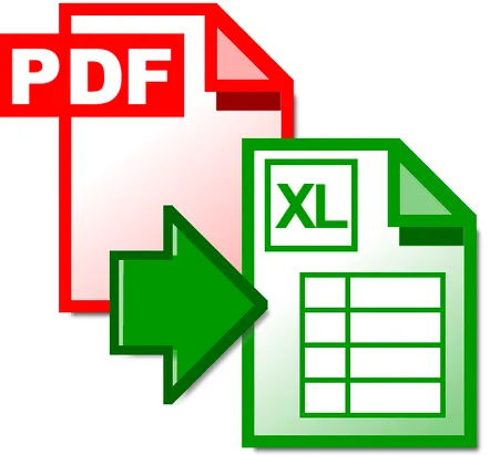 Convertor de la PDF la Excel