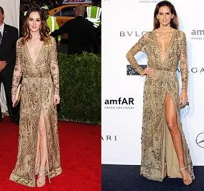 Leighton Meester împotriva Isabel Goulart într-o rochie Emilio Pucci