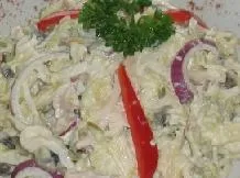 Calamari sub maioneză