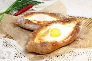 Khachapuri în Adjara, o rețetă pas cu pas cu o fotografie