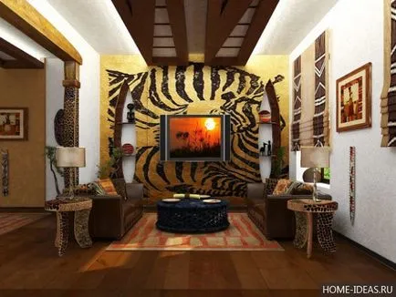 stil african în interior (24 poze), cum de a decora un apartament în stil african