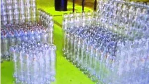 Folosirea sticlelor de plastic pentru a crea mobilier de grădină (video)