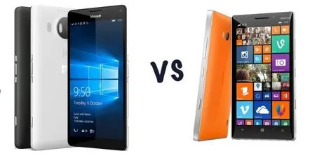 Microsoft Lumia 950XL vs Lumia 930 Comparație dintre flagship-uri