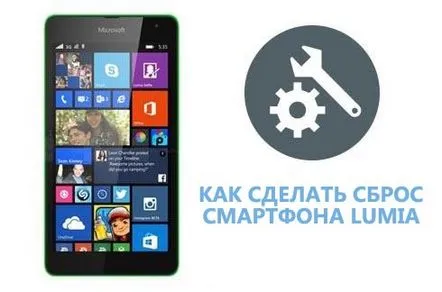 Resetare din fabrică (Hard Reset) pe Nokia Lumia