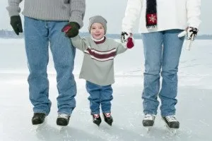 Cum să înveți un copil să patineze