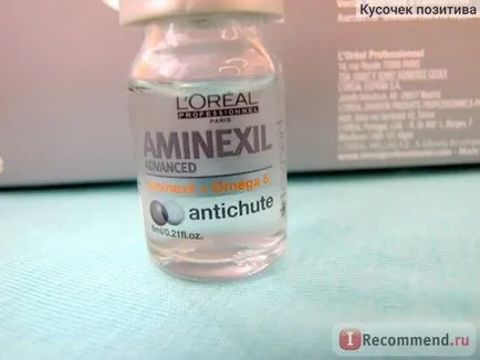 Ампули против коса Л'Ореал професионален Aminexil напреднали (серия експерт) - «Aminexil от