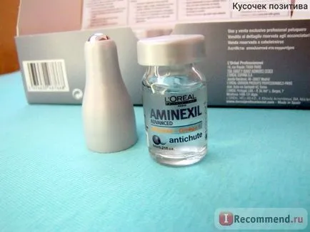 Ампули против коса Л'Ореал професионален Aminexil напреднали (серия експерт) - «Aminexil от