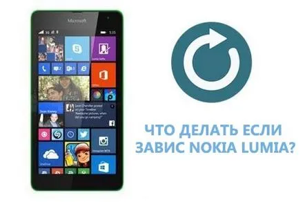 Înghețarea Nokia Lumia Aflați cum să reporniți un smartphone înghețat