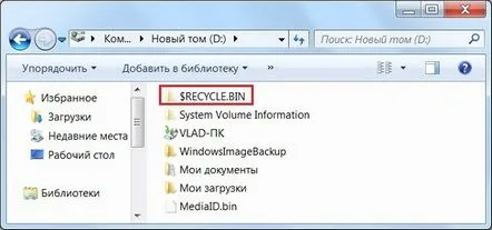 $RECYCLE.BIN - ce este acest folder